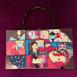 Chic Colorful Graphic Women's Beaded Bag